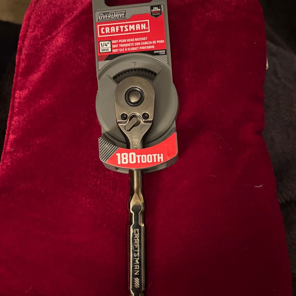 Craftsman Overdrive 1/4 inch ratchet 180-Tooth Ratchet